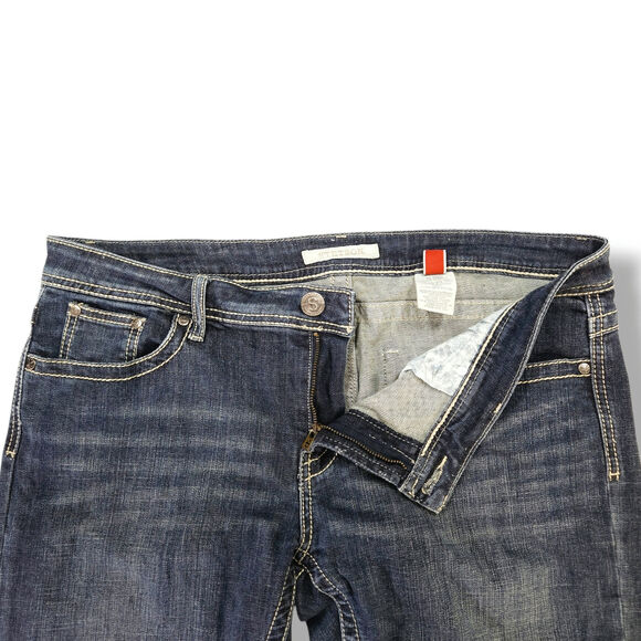 Stetson 816 Classic Bootcut Western Jeans Relaxed Mid Rise Dark Wash 18 Long EUC - Picture 5 of 10